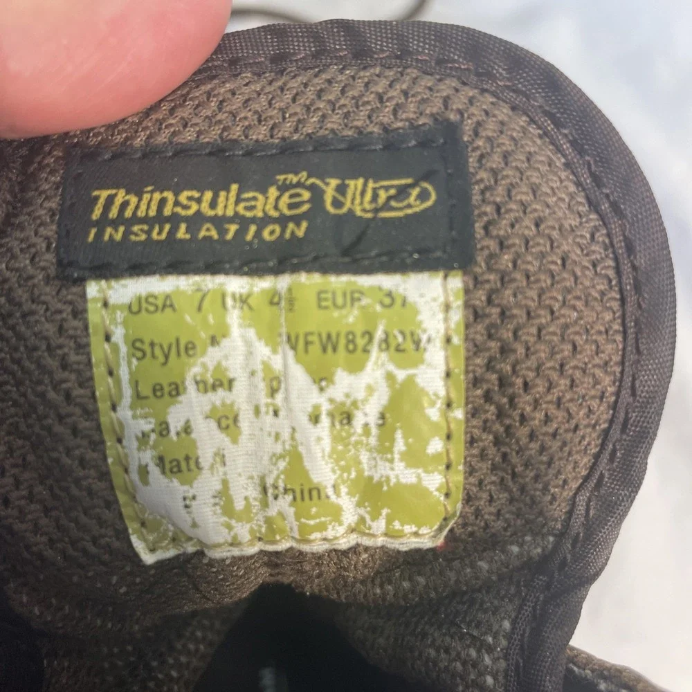 Field & Stream Gore-Tex Thinsulate UltraMen's Leather BootsHiking VibramSole Sz7